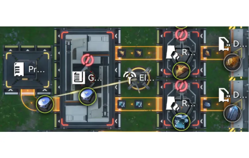 Blue gear / Ferrium components (Depot) Blueprint | Talos Pioneers