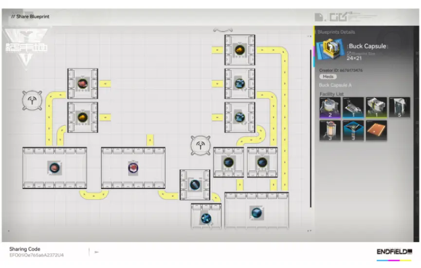 Buck Capsule A, HQ Sub-PAC Blueprint | Talos Pioneers