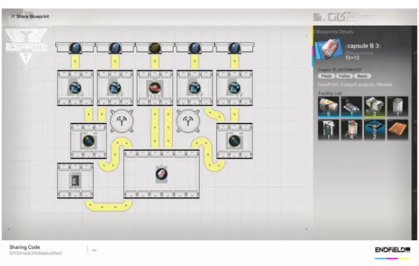 1x Buck Capsule B #4 (Depot) (100% ratio)