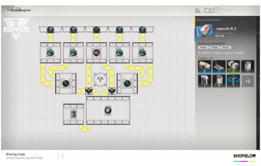 1x Buck Capsule B #3 (Depot) (100% ratio)