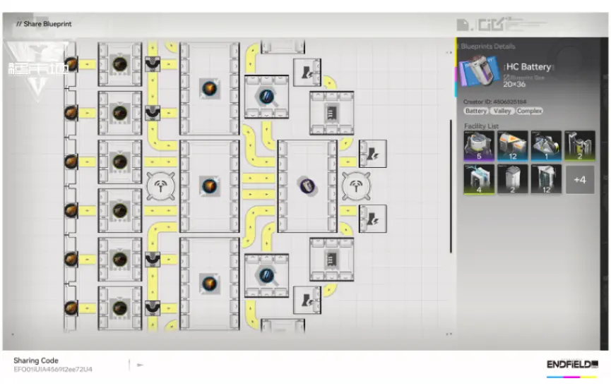 Symmetrical HC Valley Battery 6/min