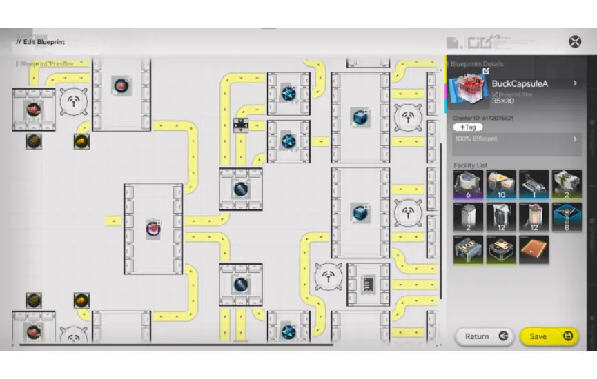 Buck Capsule A (Perfect Efficiency, Updated v2) - **STANDALONE BUCKFLOWER AND SANDLEAF FARMING REQUIRED**